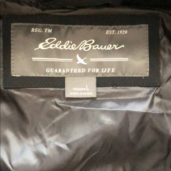 Eddie Bauer Glacier Peak Seamless Down Duffle Coat - Picture 6 of 8